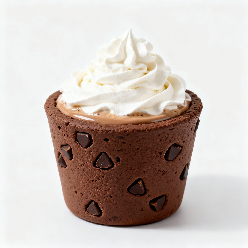 Edible Cup 90ml - Chocolate Flavour