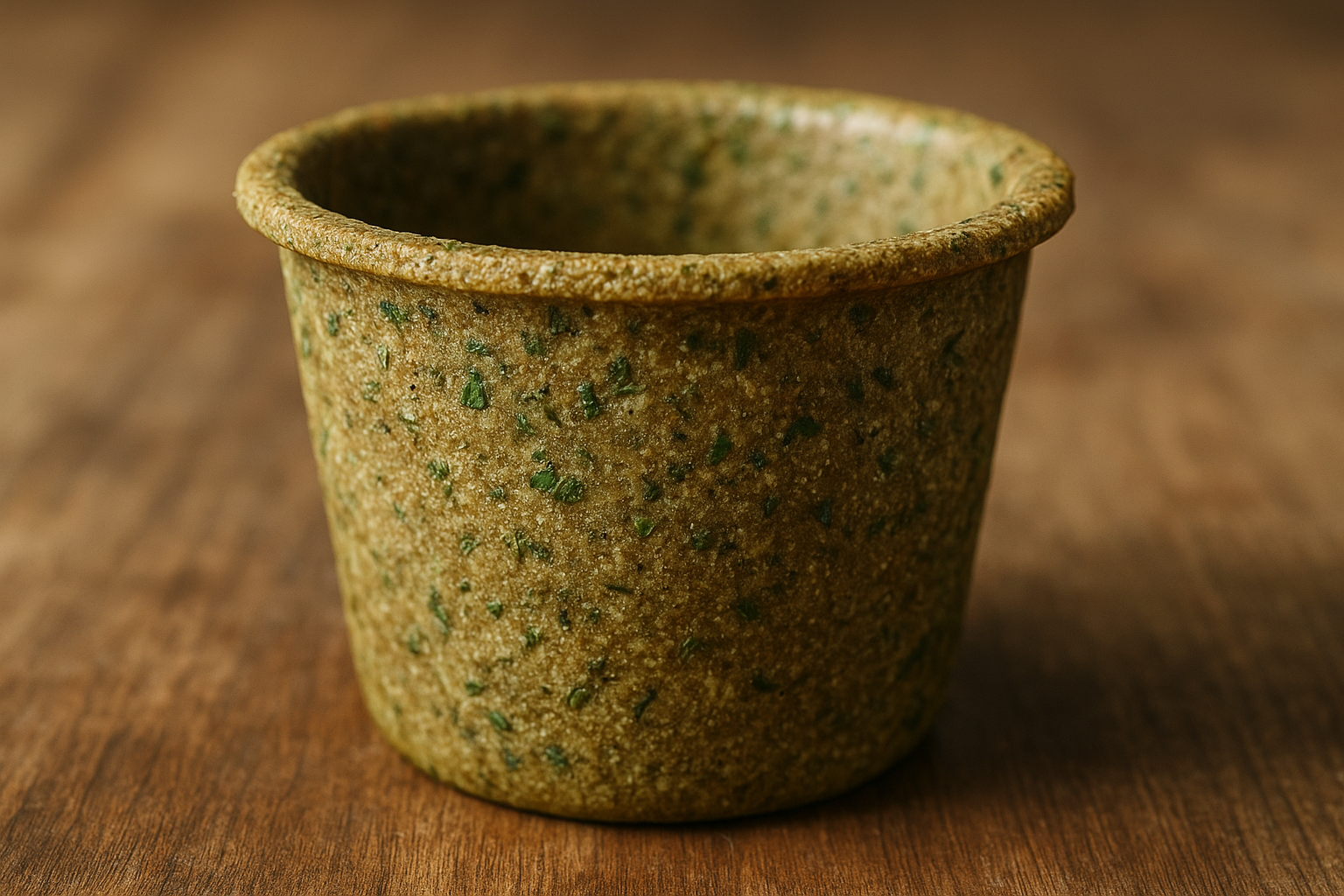 Tulsi flavoured Edible cup