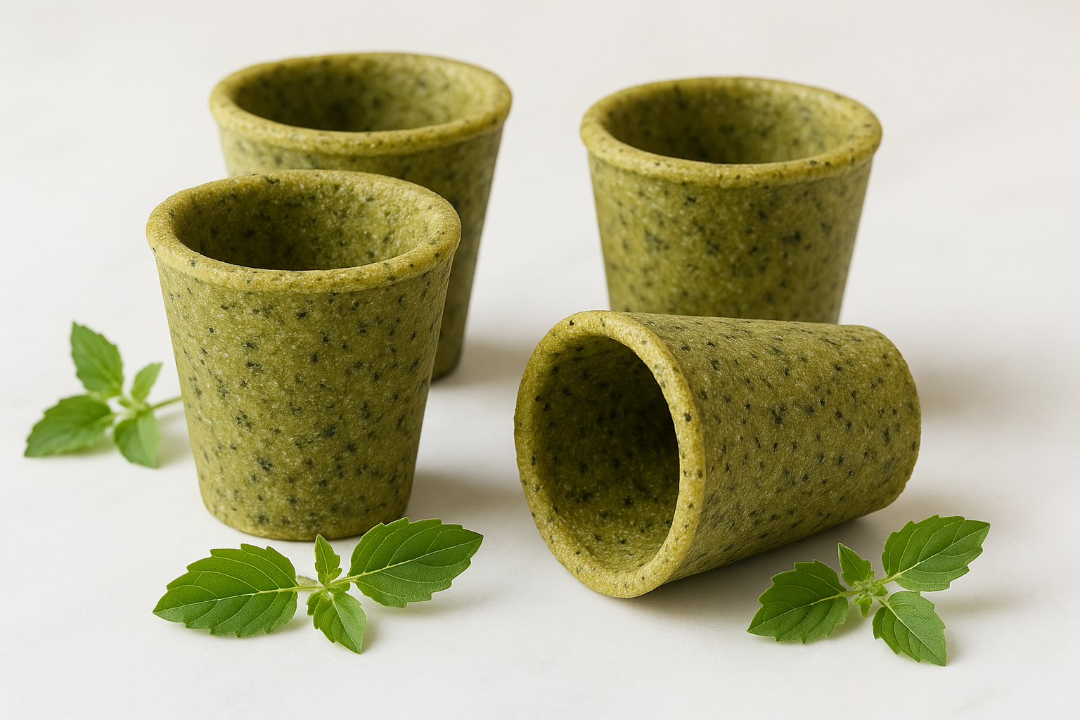 Tulsi Flavours edible cups of 90ml